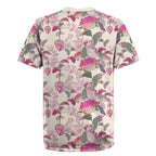 Pink Cockatoo Australia Rugby Jersey Tropical Flowers - Seamless Pattern