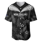 Custom New Zealand Silver Fern Football Baseball Jersey Go Aotearoa Grunge Black - Aussie Hoodie