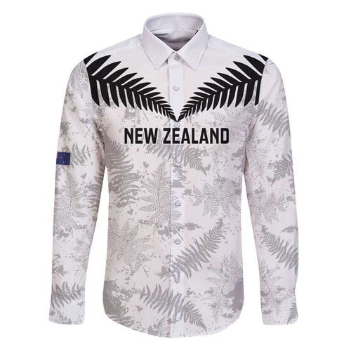 Custom New Zealand Silver Fern Football Family Matching Puletasi and Hawaiian Shirt Go Aotearoa Grunge White - Aussie Hoodie
