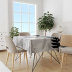 Custom New Zealand Silver Fern Football Tablecloth Go Aotearoa Grunge White - Aussie Hoodie