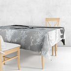 Custom New Zealand Silver Fern Football Tablecloth Go Aotearoa Grunge White - Aussie Hoodie