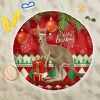 australia-christmas-beach-blanket-aussie-kangaroo-santa-merry-xmas