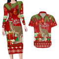 australia-christmas-couples-matching-long-sleeve-bodycon-dress-and-hawaiian-shirt-aussie-kangaroo-santa-merry-xmas
