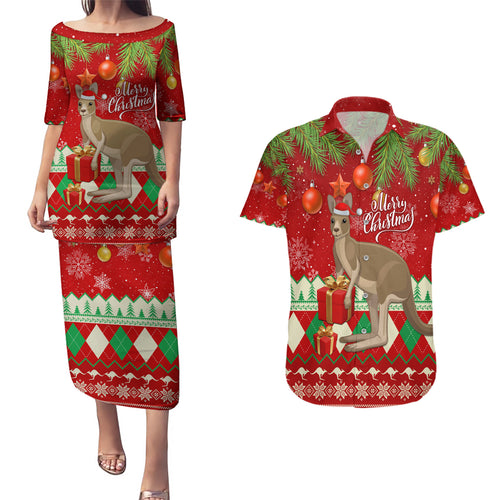 australia-christmas-couples-matching-puletasi-dress-and-hawaiian-shirt-aussie-kangaroo-santa-merry-xmas