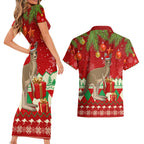 australia-christmas-couples-matching-short-sleeve-bodycon-dress-and-hawaiian-shirt-aussie-kangaroo-santa-merry-xmas