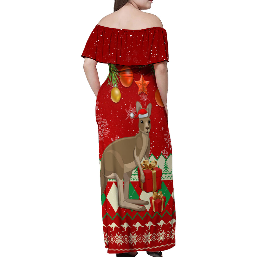 australia-christmas-family-matching-off-shoulder-maxi-dress-and-hawaiian-shirt-aussie-kangaroo-santa-merry-xmas