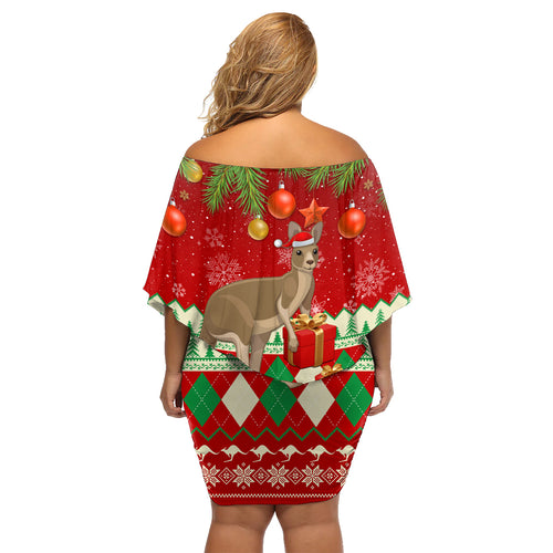 australia-christmas-family-matching-off-shoulder-short-dress-and-hawaiian-shirt-aussie-kangaroo-santa-merry-xmas