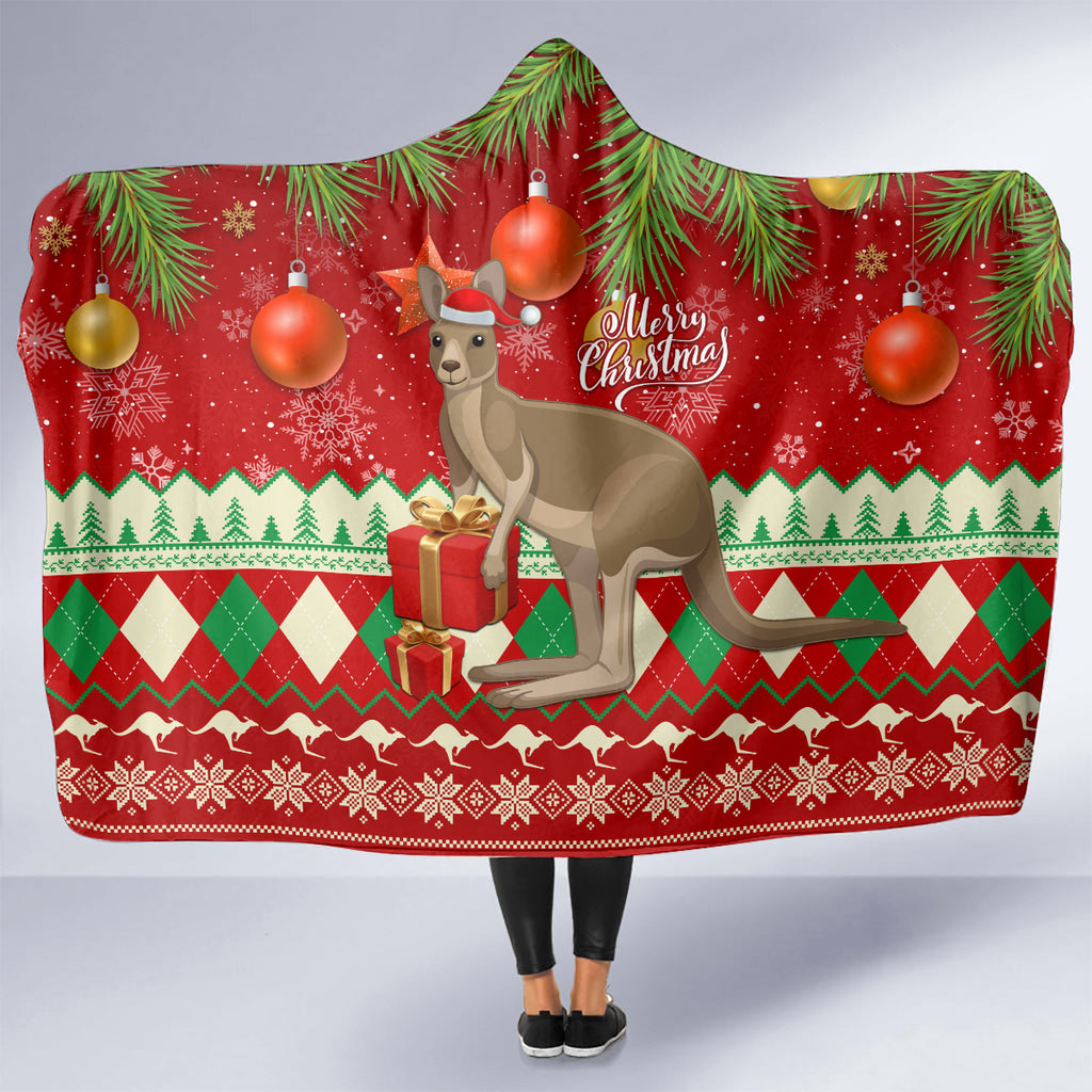 australia-christmas-hooded-blanket-aussie-kangaroo-santa-merry-xmas