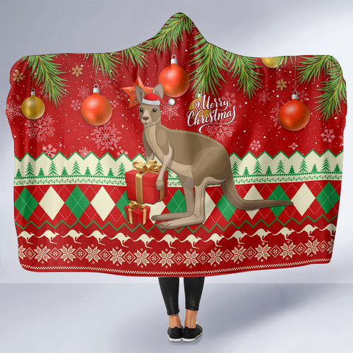 australia-christmas-hooded-blanket-aussie-kangaroo-santa-merry-xmas