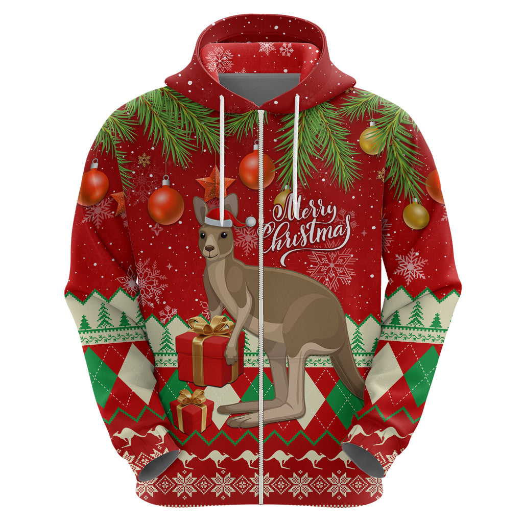 australia-christmas-hoodie-aussie-kangaroo-santa-merry-xmas