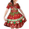australia-christmas-kid-short-sleeve-dress-aussie-kangaroo-santa-merry-xmas