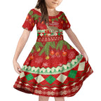 australia-christmas-kid-short-sleeve-dress-aussie-kangaroo-santa-merry-xmas