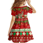australia-christmas-kid-short-sleeve-dress-aussie-kangaroo-santa-merry-xmas