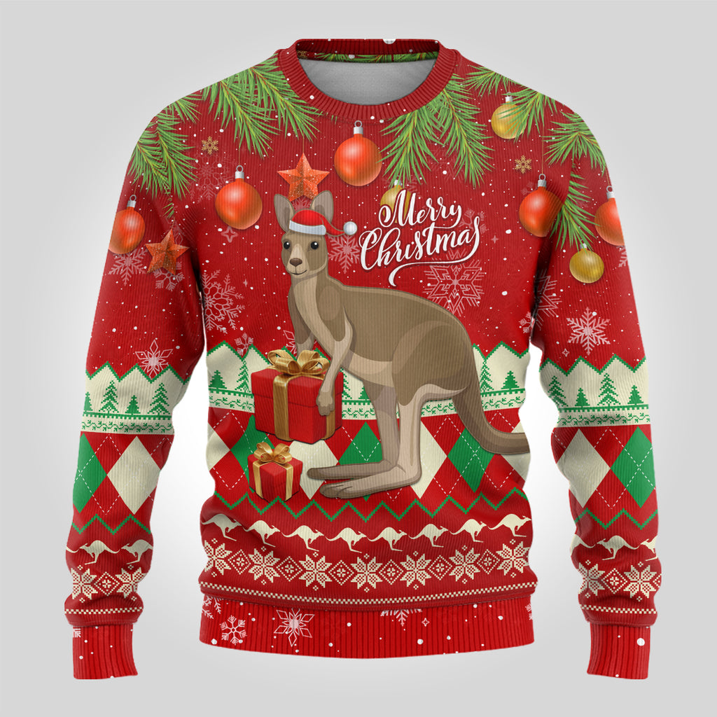 australia-christmas-ugly-christmas-sweater-aussie-kangaroo-santa-merry-xmas