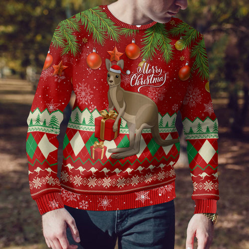 australia-christmas-ugly-christmas-sweater-aussie-kangaroo-santa-merry-xmas