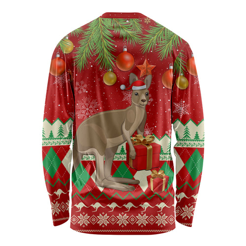 australia-christmas-long-sleeve-shirt-aussie-kangaroo-santa-merry-xmas