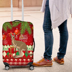 australia-christmas-luggage-cover-aussie-kangaroo-santa-merry-xmas