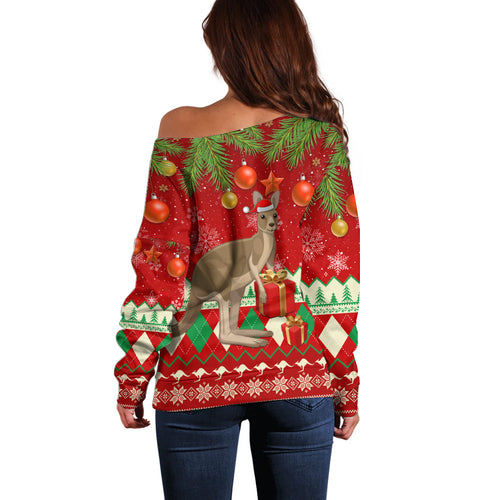 australia-christmas-off-shoulder-sweater-aussie-kangaroo-santa-merry-xmas