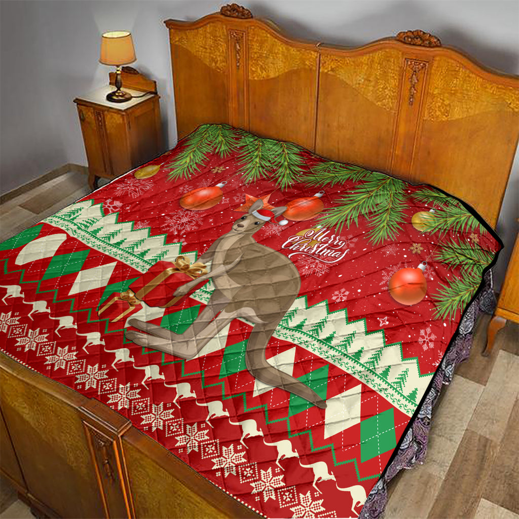 australia-christmas-quilt-aussie-kangaroo-santa-merry-xmas