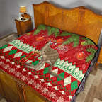 australia-christmas-quilt-aussie-kangaroo-santa-merry-xmas