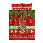 australia-christmas-quilt-bed-set-aussie-kangaroo-santa-merry-xmas