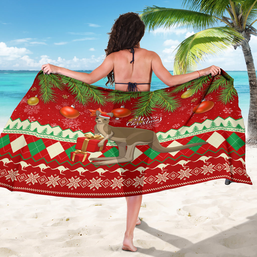 australia-christmas-sarong-aussie-kangaroo-santa-merry-xmas