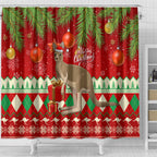 australia-christmas-shower-curtain-aussie-kangaroo-santa-merry-xmas