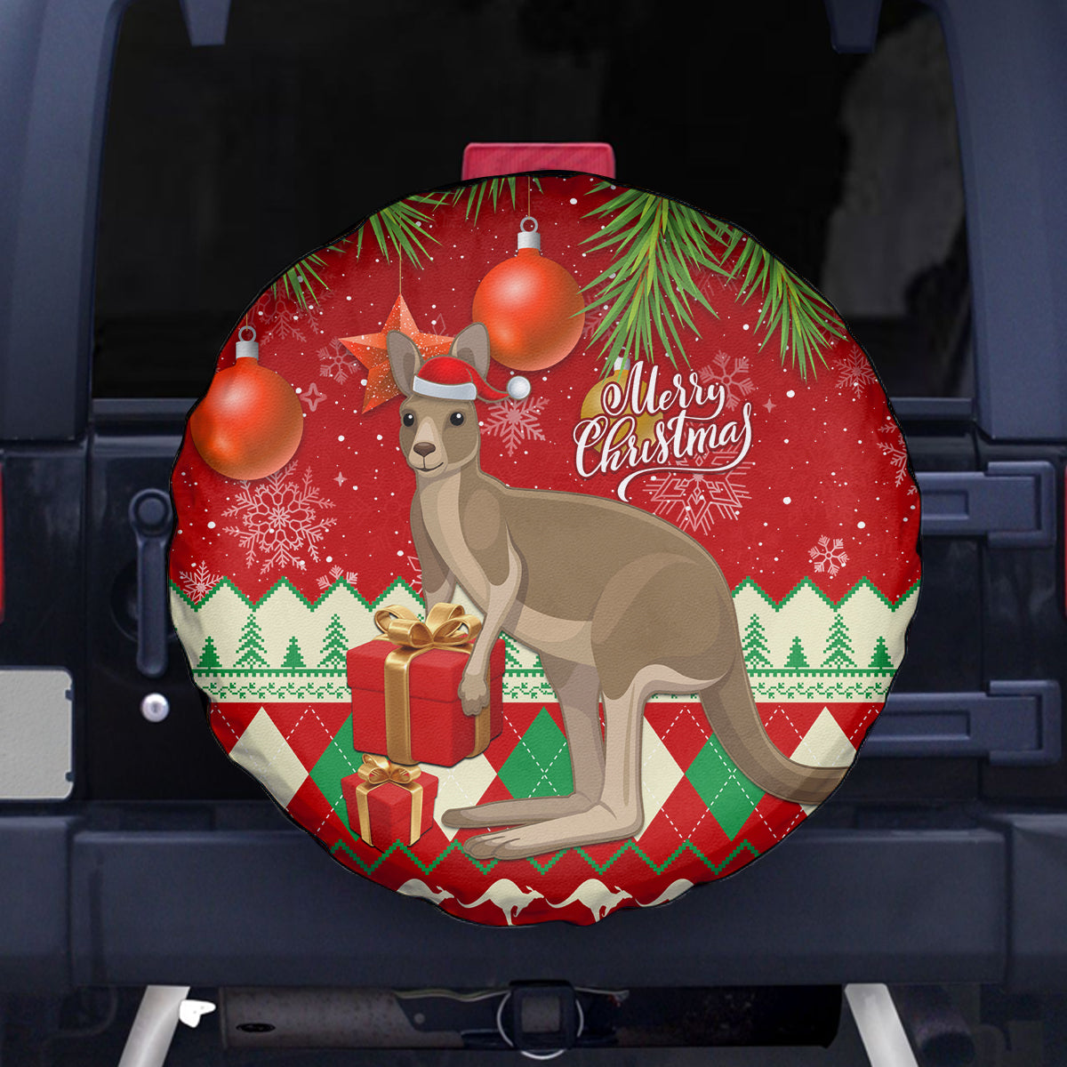 australia-christmas-spare-tire-cover-aussie-kangaroo-santa-merry-xmas