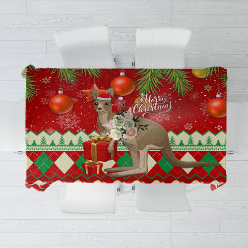 australia-christmas-tablecloth-aussie-kangaroo-santa-merry-xmas