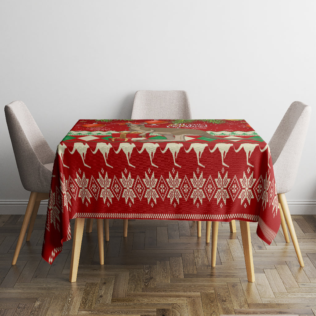 australia-christmas-tablecloth-aussie-kangaroo-santa-merry-xmas
