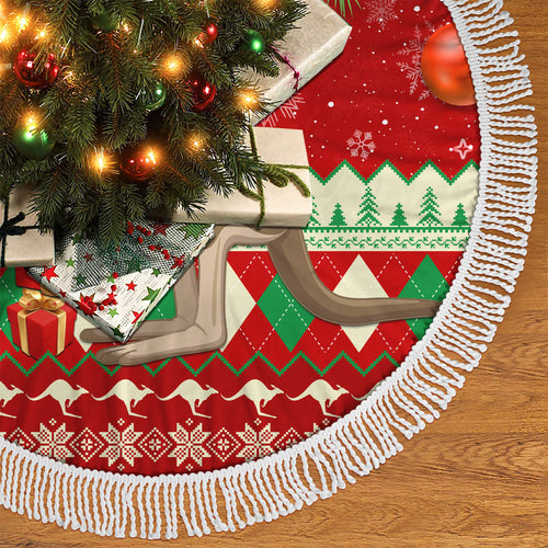 australia-christmas-tree-skirt-aussie-kangaroo-santa-merry-xmas