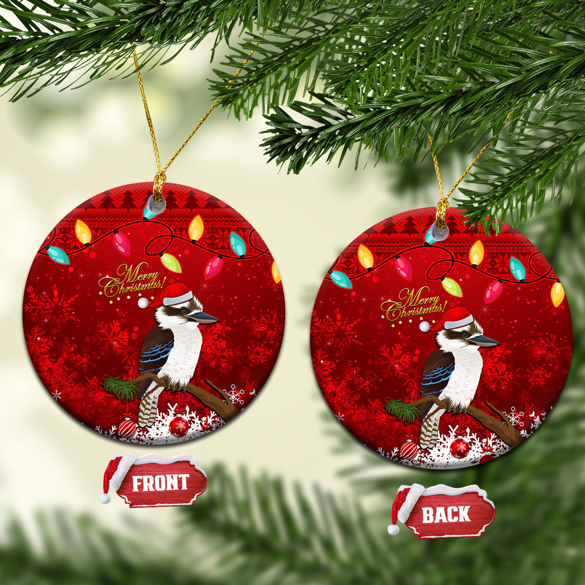 australia-christmas-ceramic-ornament-aussie-kookaburra-santa-merry-xmas