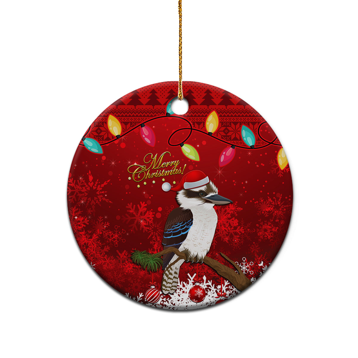 australia-christmas-ceramic-ornament-aussie-kookaburra-santa-merry-xmas