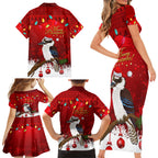 australia-christmas-family-matching-short-sleeve-bodycon-dress-and-hawaiian-shirt-aussie-kookaburra-santa-merry-xmas