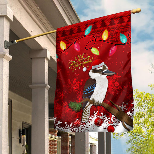 australia-christmas-garden-flag-aussie-kookaburra-santa-merry-xmas