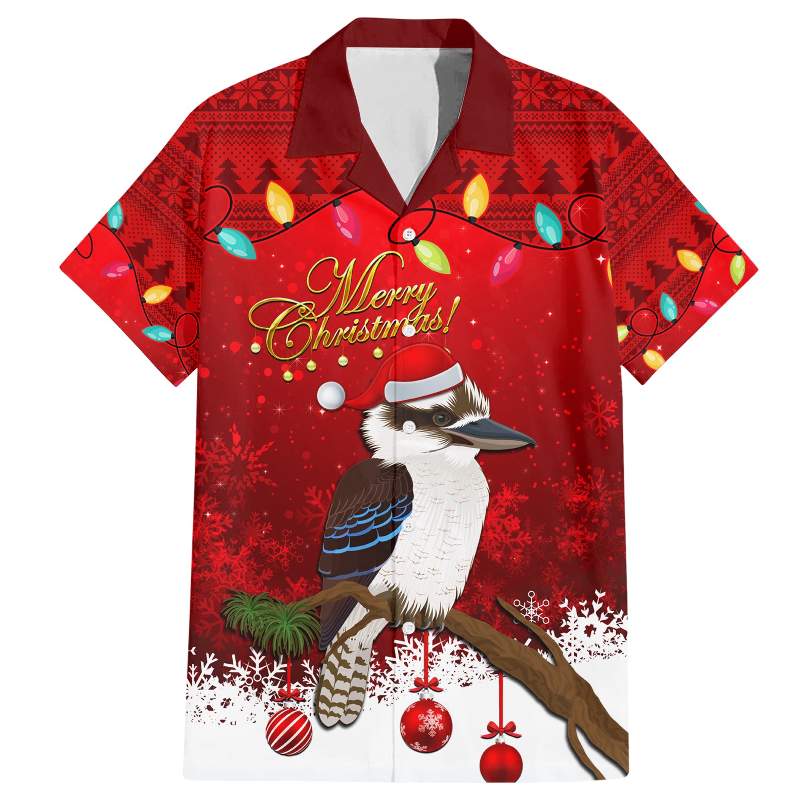 australia-christmas-hawaiian-shirt-aussie-kookaburra-santa-merry-xmas