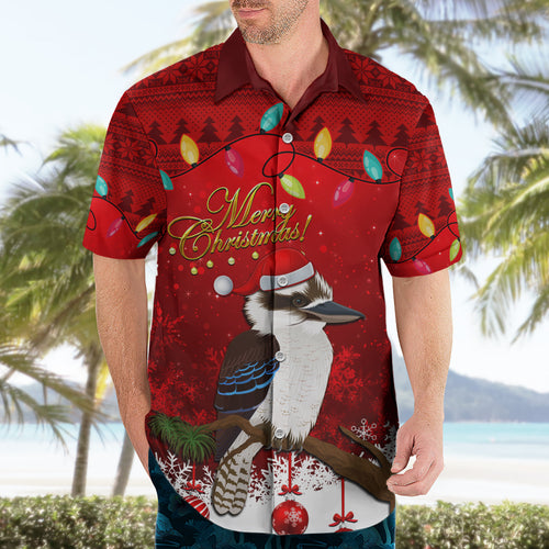 australia-christmas-hawaiian-shirt-aussie-kookaburra-santa-merry-xmas