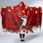 australia-christmas-hooded-blanket-aussie-kookaburra-santa-merry-xmas
