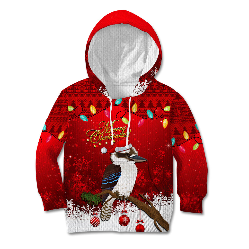 australia-christmas-kid-hoodie-aussie-kookaburra-santa-merry-xmas