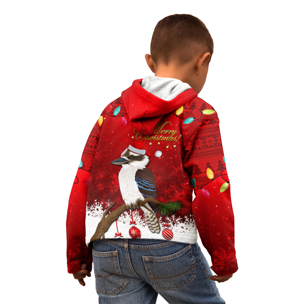 australia-christmas-kid-hoodie-aussie-kookaburra-santa-merry-xmas