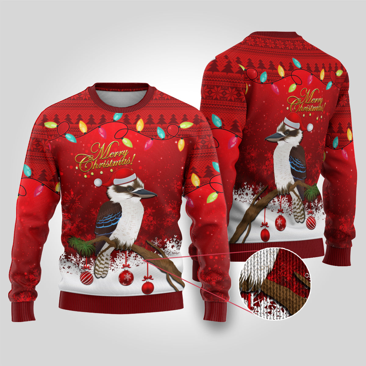 australia-christmas-ugly-christmas-sweater-aussie-kookaburra-santa-merry-xmas