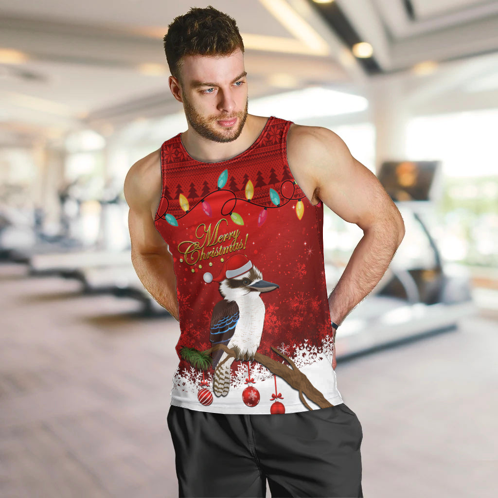 australia-christmas-men-tank-top-aussie-kookaburra-santa-merry-xmas