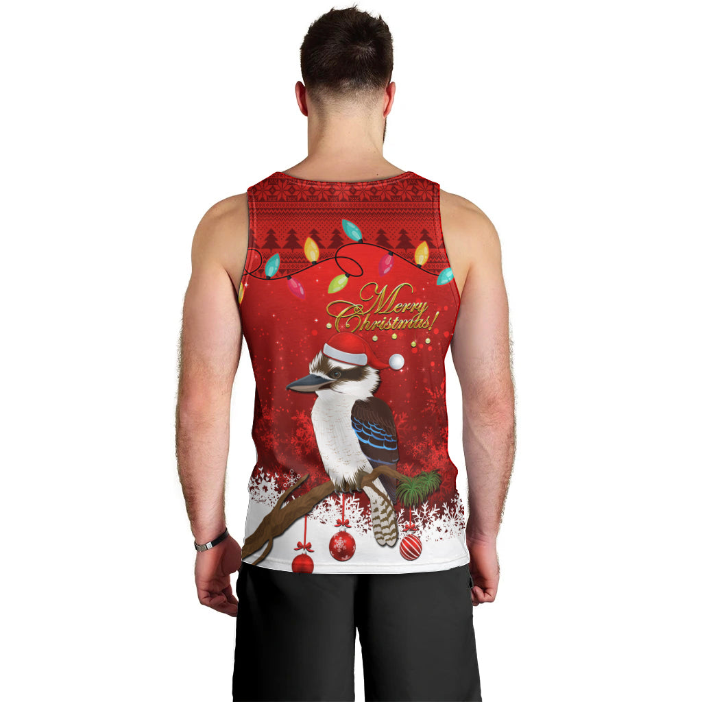 australia-christmas-men-tank-top-aussie-kookaburra-santa-merry-xmas