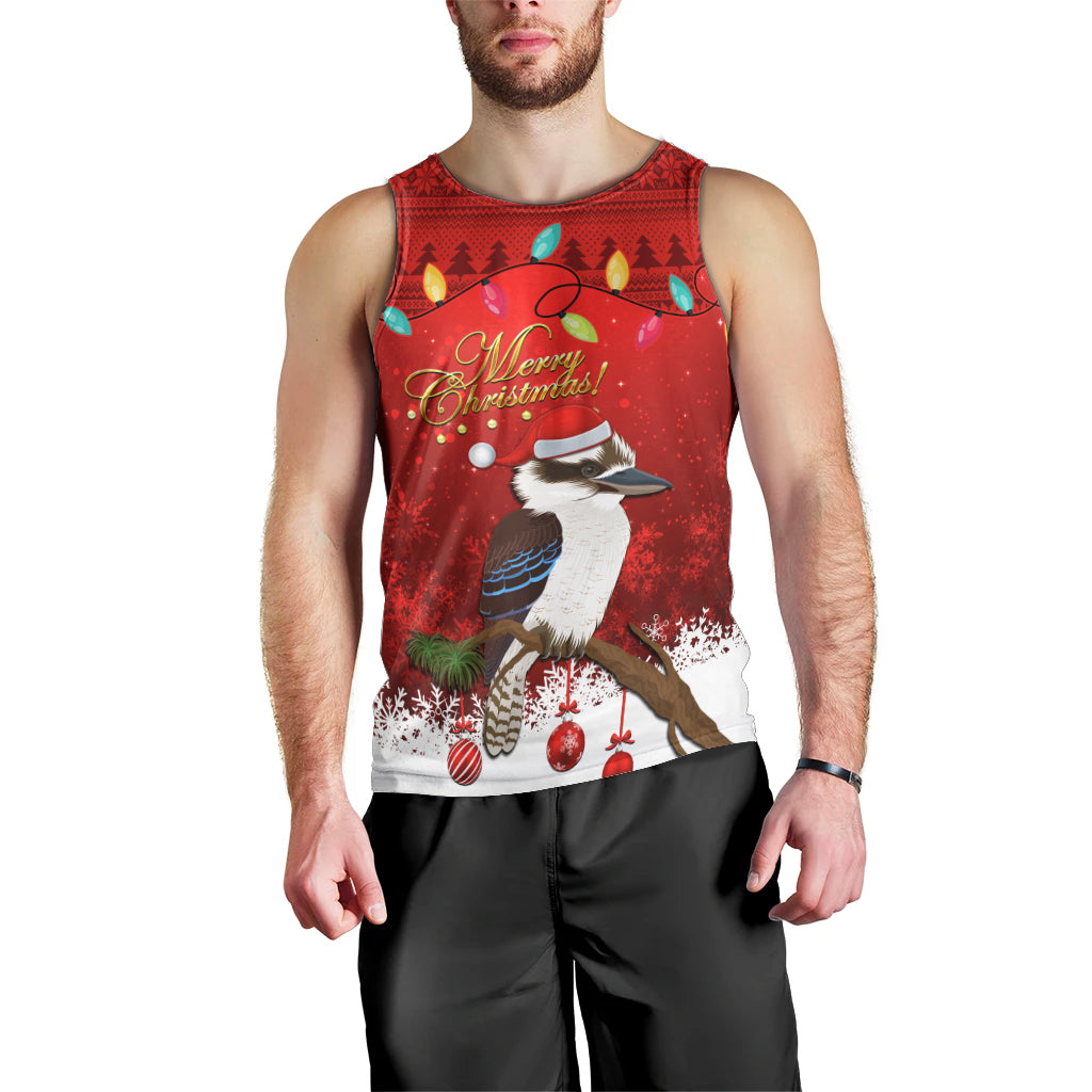 australia-christmas-men-tank-top-aussie-kookaburra-santa-merry-xmas