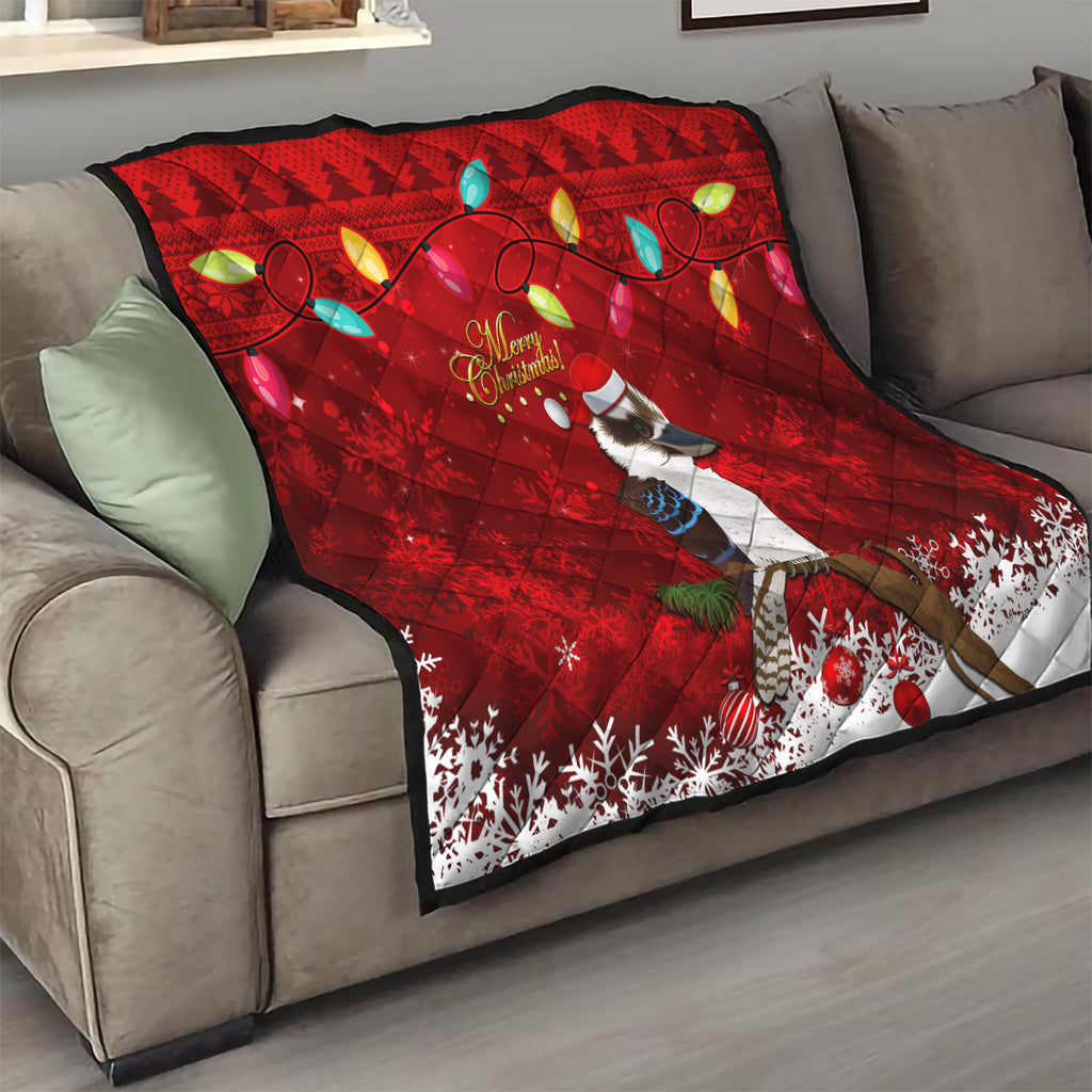 australia-christmas-quilt-aussie-kookaburra-santa-merry-xmas