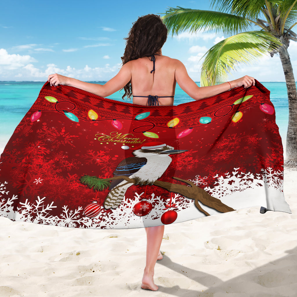 australia-christmas-sarong-aussie-kookaburra-santa-merry-xmas
