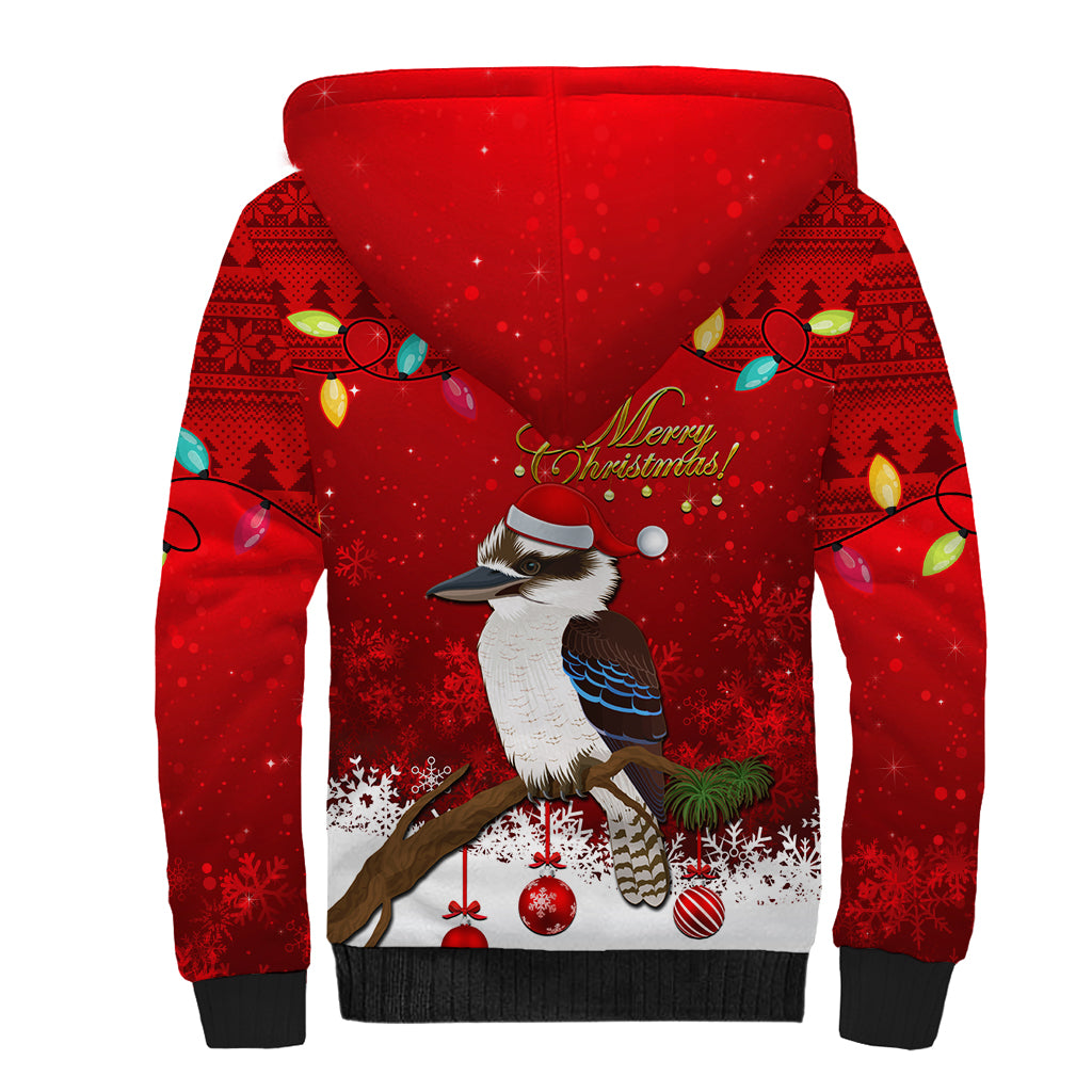 australia-christmas-sherpa-hoodie-aussie-kookaburra-santa-merry-xmas