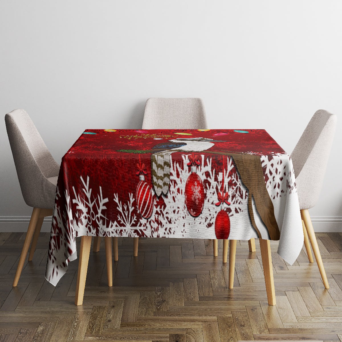 australia-christmas-tablecloth-aussie-kookaburra-santa-merry-xmas