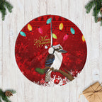 australia-christmas-tree-skirt-aussie-kookaburra-santa-merry-xmas