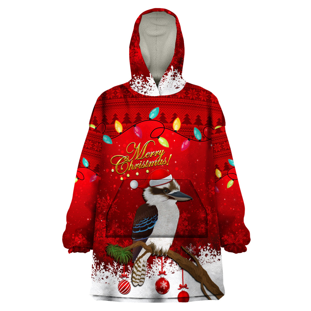 australia-christmas-wearable-blanket-hoodie-aussie-kookaburra-santa-merry-xmas